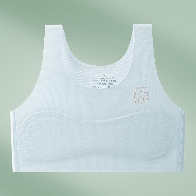 Girls' Development Period, Age-old Light and Thin Material Underwear-year-old Primary School Children and Girls First Stage Small Vest