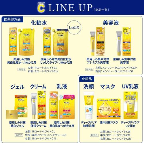Melano CC Medicated anti-stain whitening lotion 170mL & medicated anti-stain whitening emulsion 120mL + Gokujun sachet included [ exclusive product]