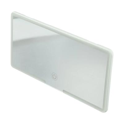 Convenient Design Car Makeup Mirror Personalized Makeup Settings Brighten Mirror Package Content Rectangular Light Guide Strips