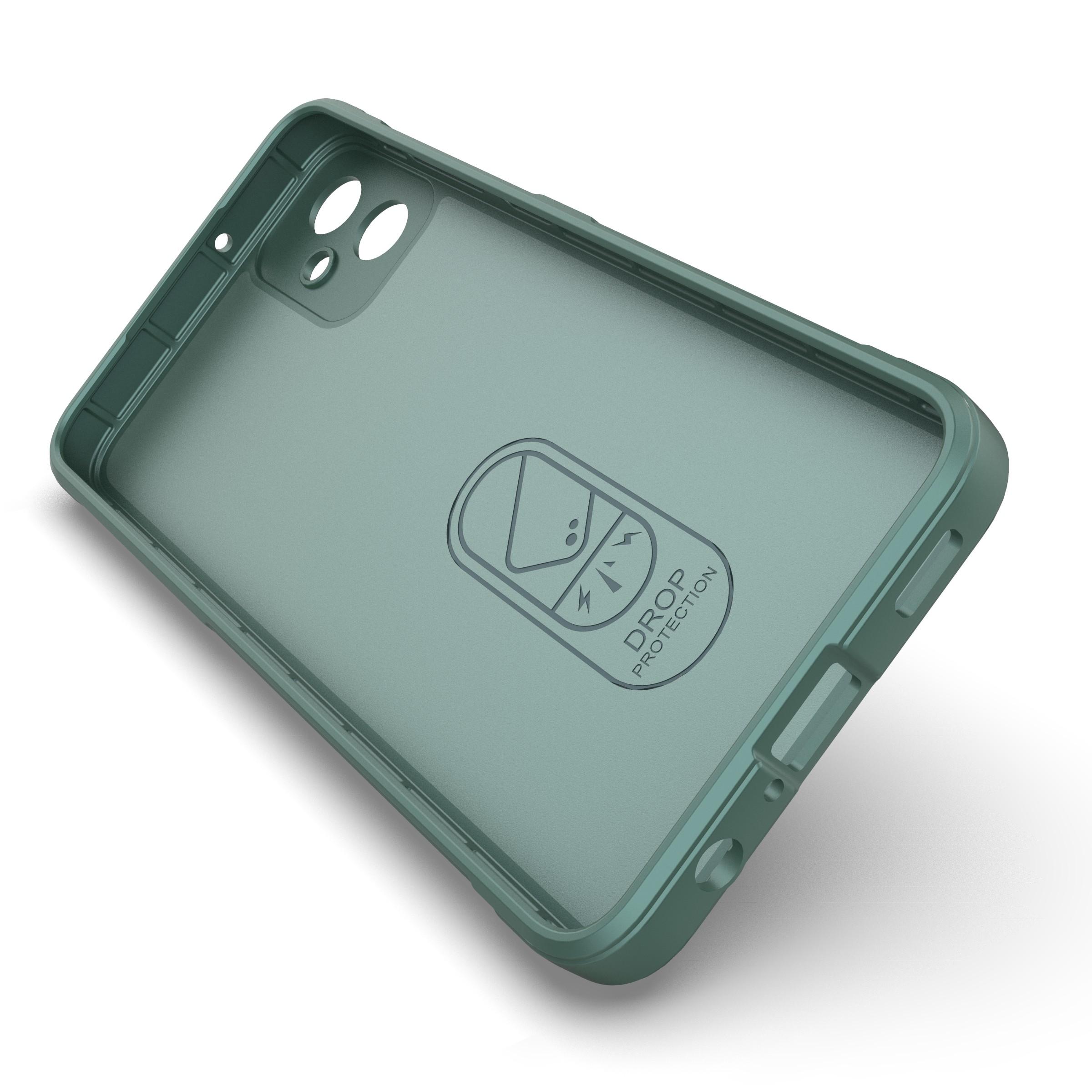 

For Samsung Galaxy A05 4G Case Rugged Back TPU Phone Cover Dark Grey
