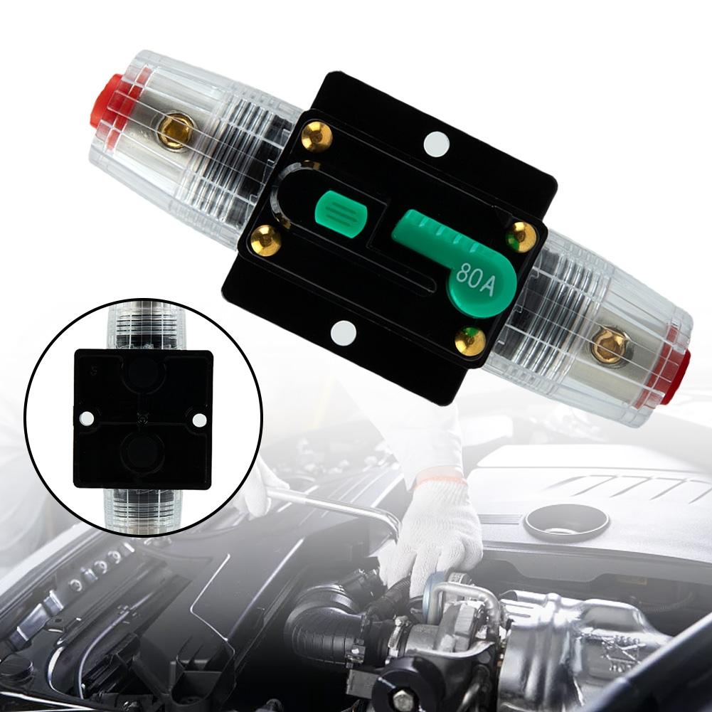 DC 12V-48V 100A Home Solar System Waterproof Circuit Breaker Reset Fuse Inverter