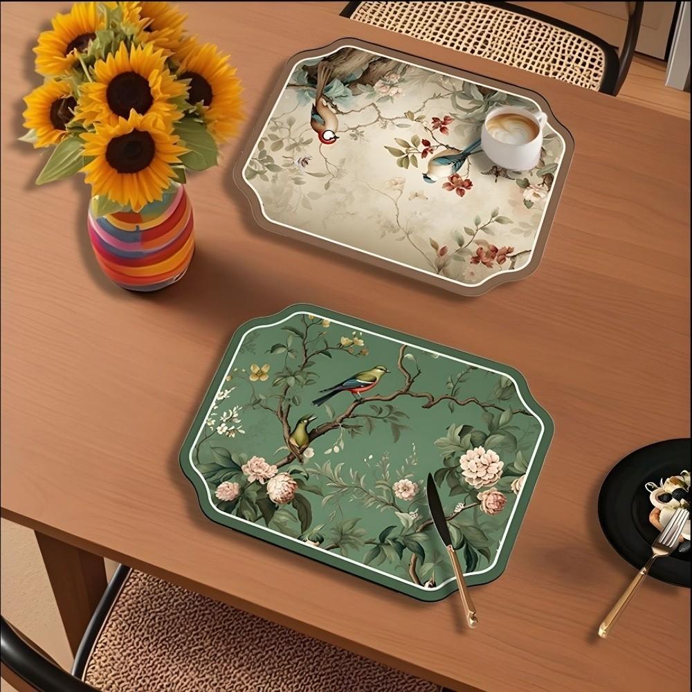 Heat Resistant Diatom Mud Mat Absorbent Table Mat New Placemat  Kitchen Dining