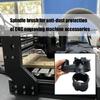 Woodworking Tool Dust Cover Router Dust Cover Shoe Spindle for Engraving Machine Brush Cleaner 52mm/65mm/80mm