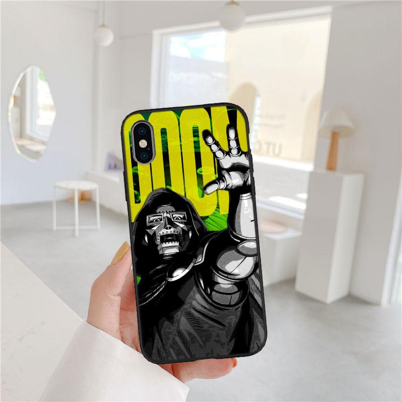 LO61 MF DOOM Soft Shell Phone Case for Samsung Galaxy Note 10 20 S23 S24 S25 Ultra FE Plus Edge Lite A02S A35 A07 A17