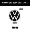 Car Front Grill Emblem Rear Trunk Badge Lid Cover For Volkswagen VW Golf 7 MK7 2014 - 2017 GOLF7.5 MK7.5 2018 - 2020