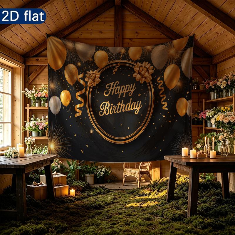 Party Backdrop Birthday Photo Booth Background Front Door Decor