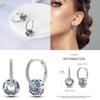 Original Design 925 Sterling copper Luminous Firefly Pendant Earrings For Women's Luxurious Wedding Anniversary Zircon Gifts