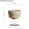 Wutuo Japanese Rustic Matte Ceramic Multi-Purpose Noodle Bowl