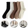1/5 Pairs Lace Winter Thickened Wool Socks Anti-Cold Polycotton Snow Socks Durable Sleeping Socks