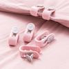 6 Pcs Quilt Clips Non-slip Needle-free Flexible No Pins Duvet Gripper for Blankets