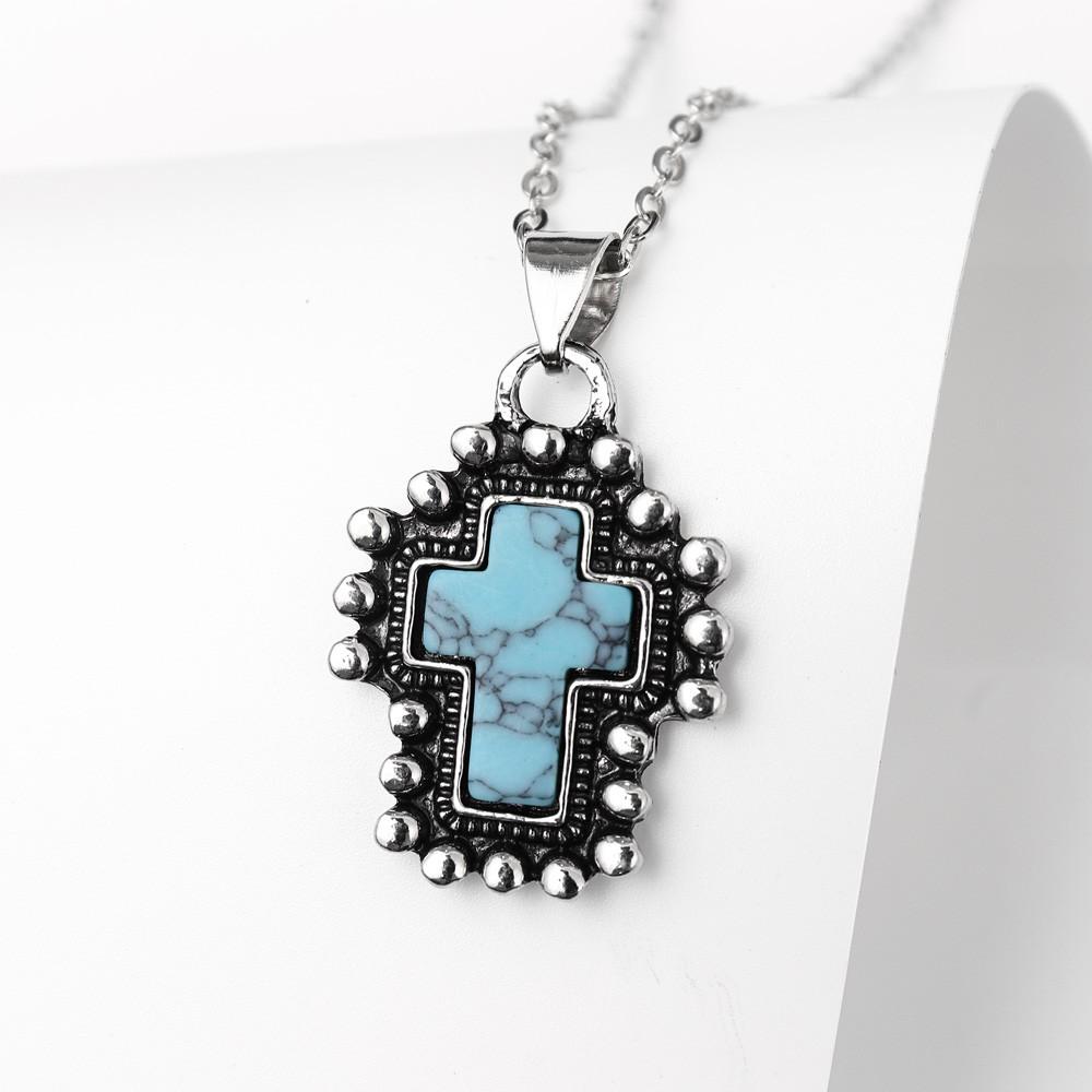 

Модные поп-персональные мужественные панк-бусины с крестом, ожерелья в стиле поп-стиля для праздничного подарка, аксессуары серебряный