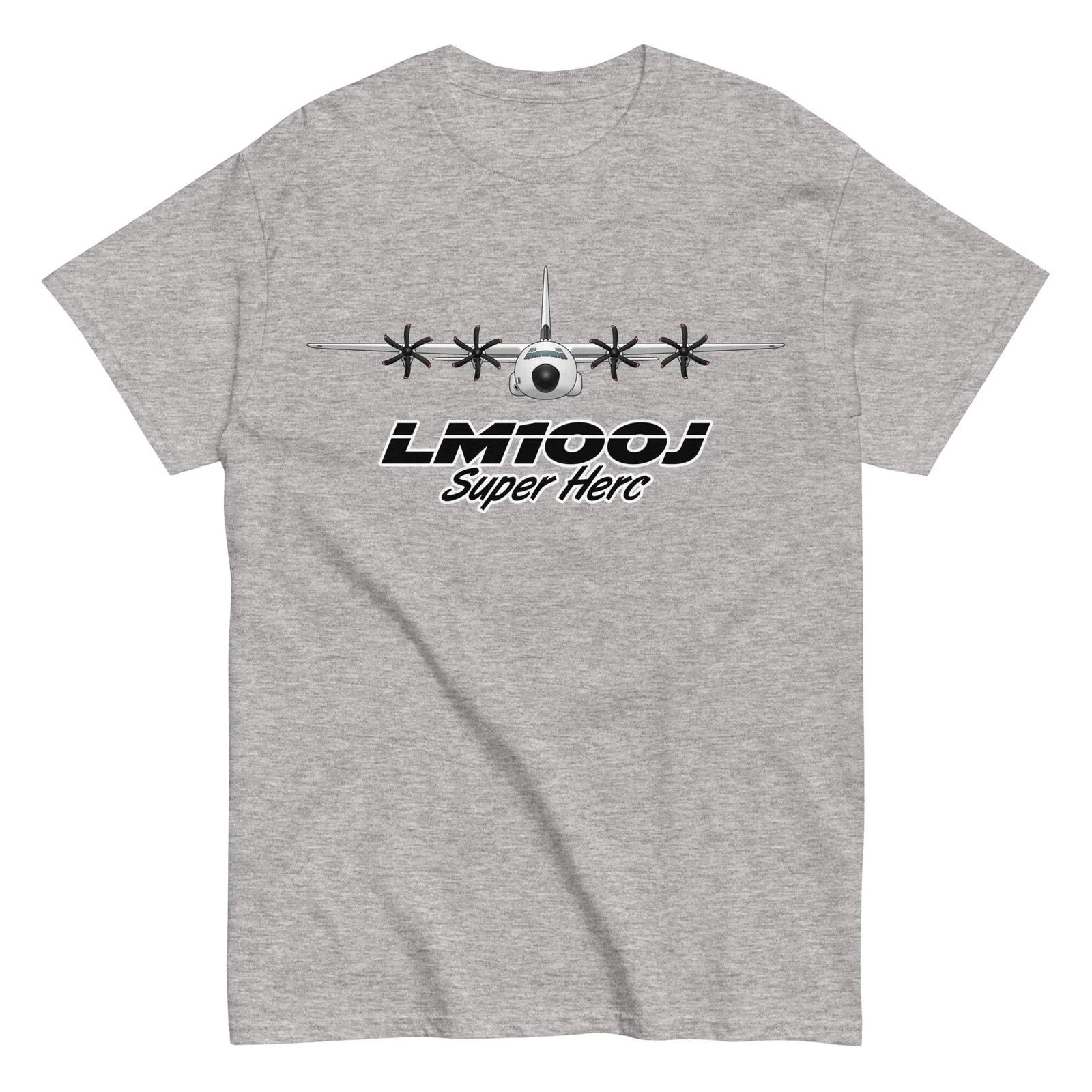 Flyboy Toys Lockheed LM100J Super Herc Custom Airplane T-Shirt 4XL