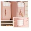 Comforter Storage Bag Zipper Compression Clear Window And Bag with Carry Handles Space Saver Organizer
