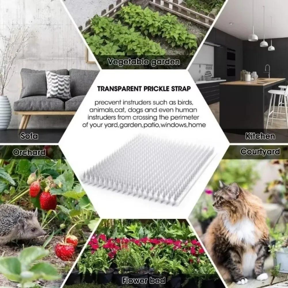 New Plastic Cat Scat Mat Thicken with Spike Cat Repellent Mat Anti-Cat Thorn Mat Keeping Cats Dogs Away