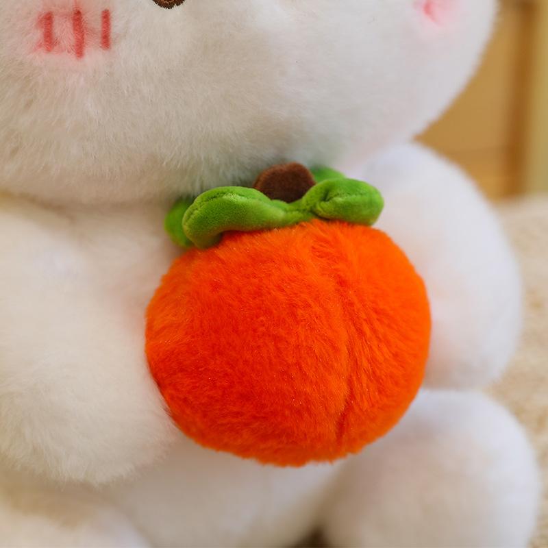 Niedliches gutes Ding Hasenpuppe Plüschtier Mädchen Bett Schlafpüppchen warmes Herz zur Begleitung Freundin Geburtstagsgeschenk