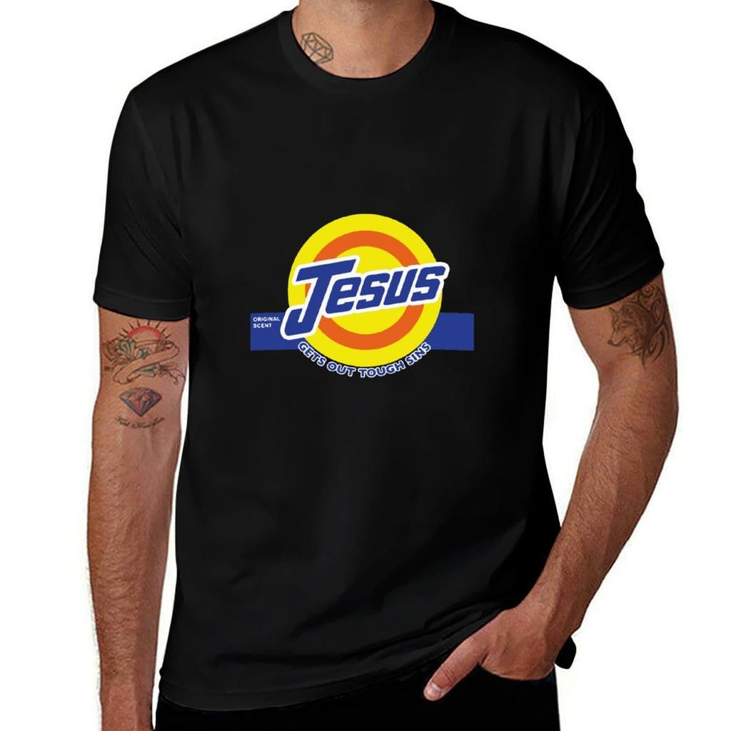 Jesus Gets Out Tough Sins Christian Faith Bible Tshirt Standard Fit Solid Tee Shirt