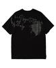 Emotion Planet Back Slogan Short Sleeve T-Shirt (Black)