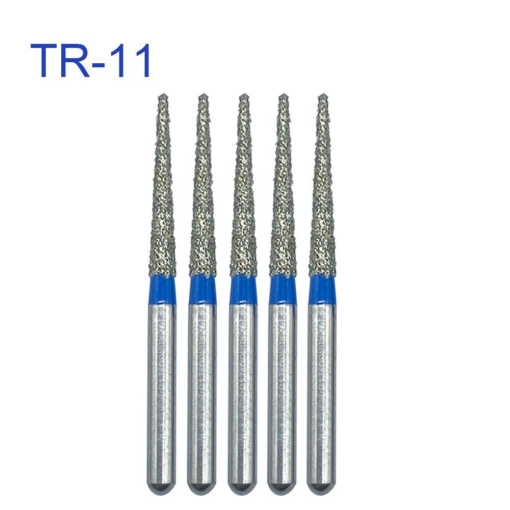 5Pcs/Pack, Jnsur Dental Diamond Burs Dental Drills For High Speed Handpiece Fg Dia 1.6Mm Dental Lab Technican Dentistry Material