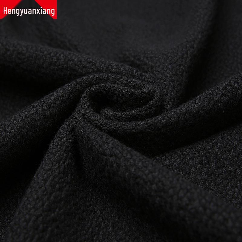 Hengyuanxiang 2025 Men's Knitted Cardigan: Spring & Autumn Casual Sweater for Middle-Aged & Young Dads