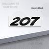 Car Decor Metal For p333 206 207 208 407 107 508 106 301 307 308 405 408 Emblem 3D Sticker Accessories Tail Rear Trunk Decals 333p