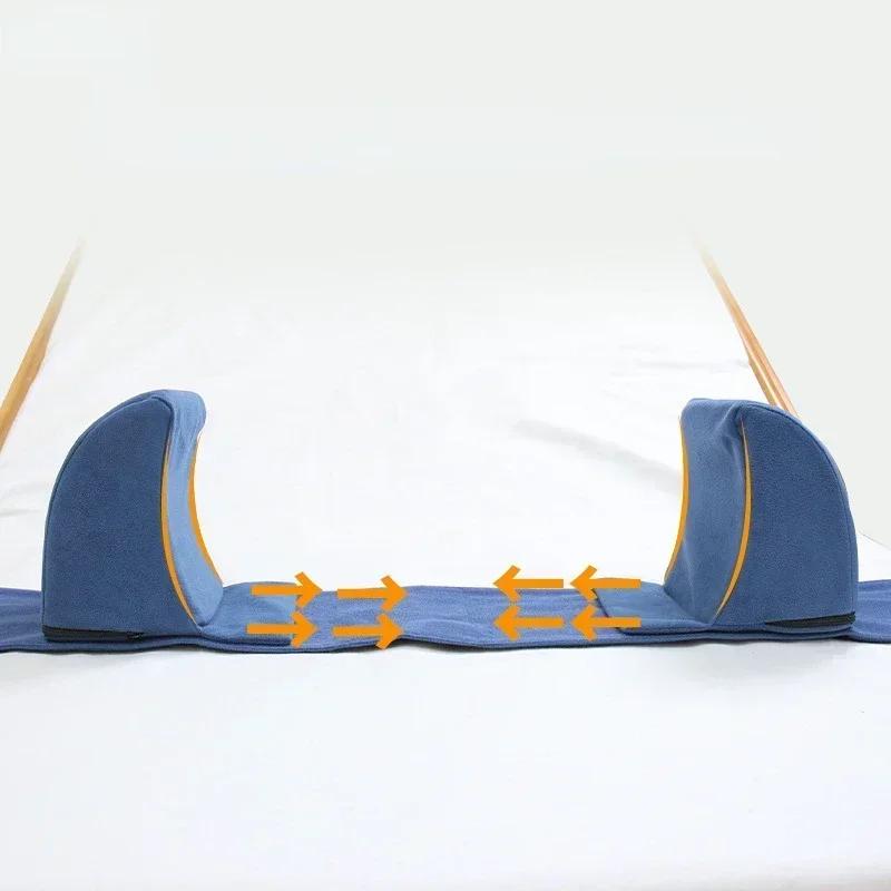 Hemiplegic Bedridden Patients Half Lying Waist Cushion Anti Lateral Cushion Wheelchair Backrest Adjustable Anti Sliding Cushion