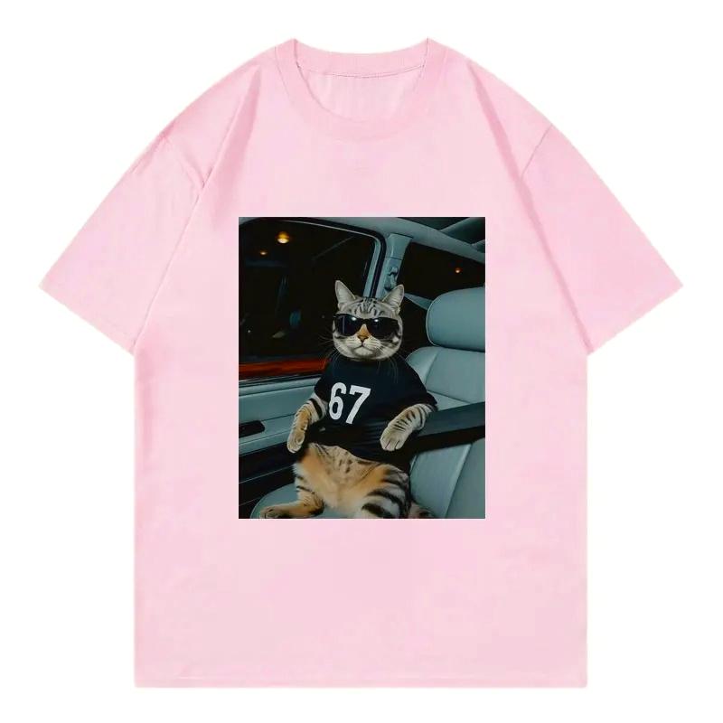Cat Funny Meme Graphic Printed T Shirts Women Clothing Fashion Tshirt Summer Casual Short Sleeve Women Clothing