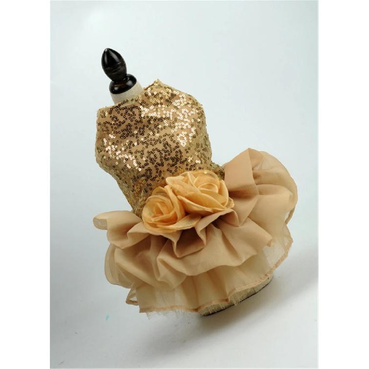 Black Dog Dress Princess Dress for Dog Lace Dog Wedding Dress Rose Flower Girl Dresses Party Dress Festival Clothes For Dogs