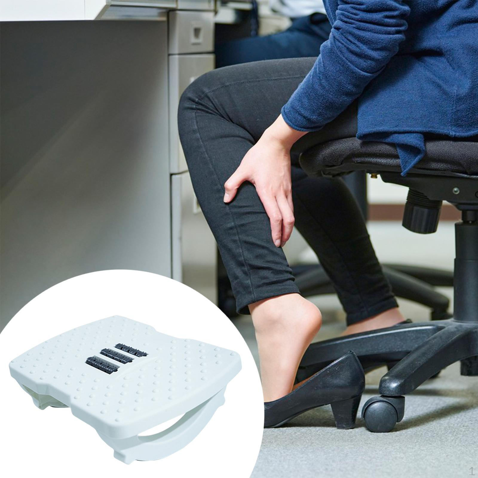 under Desk Rocking Foot Rest Feet Support Versatile Non Slip Stand Portable Ergonomic Footstool белый 1440₽