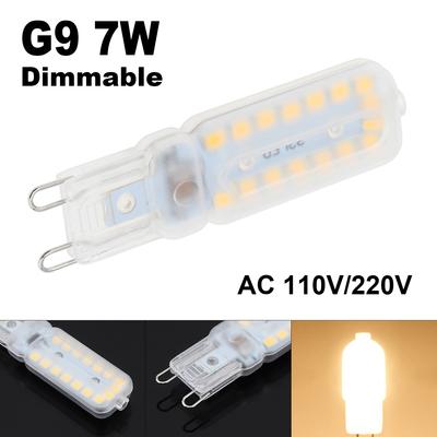 G9 Led Lamp Bulb 5W 7W 220V SMD2835 Dimmable Spotlight 360 Degree Hal-ogen Light Frosted Bulb