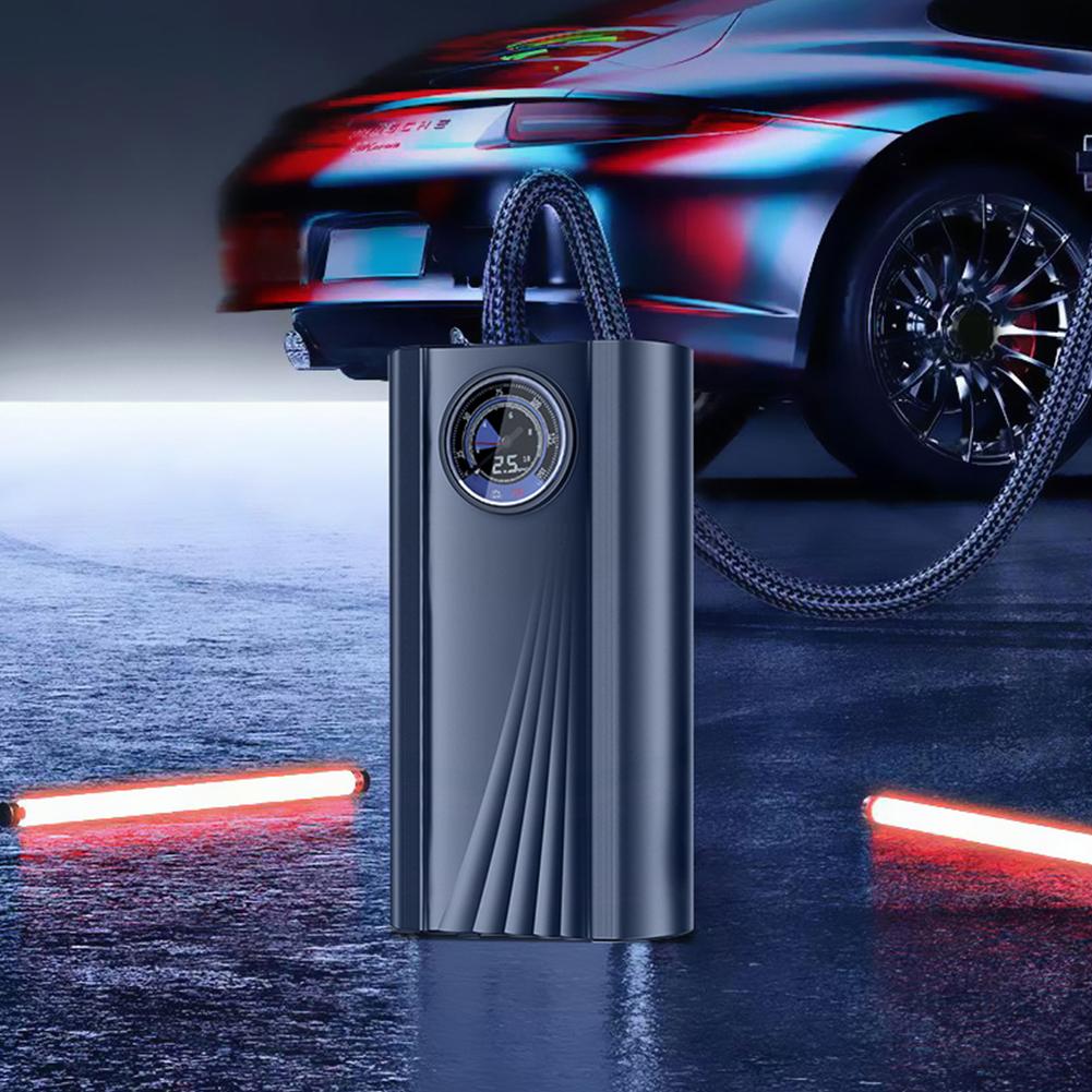 12V Electric Air Compressor High Precision Portable Tyre Inflator Quick Inflating Electronic Inflatable Pump for Car Auto