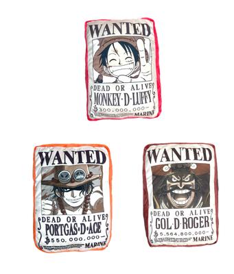 Tagaotsitav Plüüslelusid - Luffy, Ace, Roger - Umbes. 35cm Auhind (Roger)