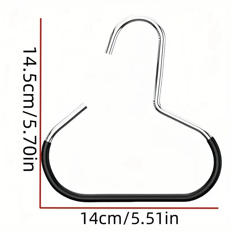 5pcs Baseball Cap Hat Rack Organizer Stainless Steel Hat Hanger Hanging Cap Holder Non-Slip Wall Mount Hook Organizer for Caps