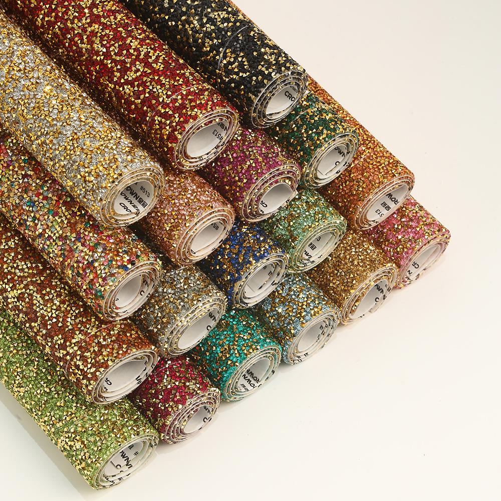 Self-Adhesive Resin Rhinestone Stickers for Nail Art & DIY Crafts, Handmade Hair Accessories, and Bag Patches