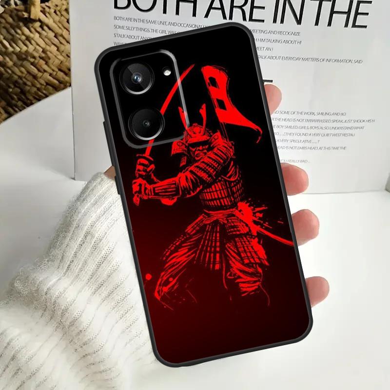 Samurai Mask Demon For Realme 15 10 11 12 13 14 Pro Plus C65 C67 C63 C61 C55 C51 C53 C35 C75 GT6 GT7 Pro Case