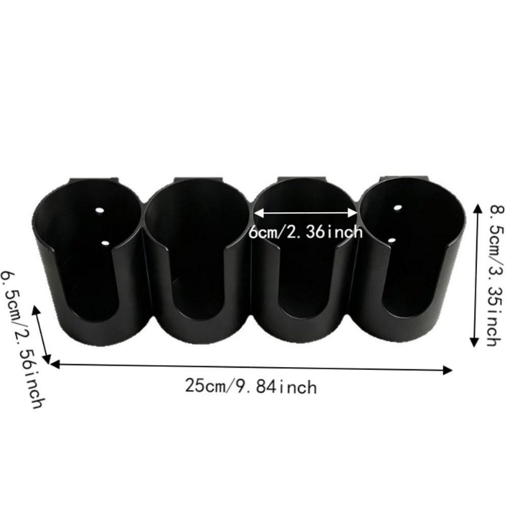 Wall Mounted Spray Can Holder 4 Slots Aerosol Can Holder Paint Can Holder for Garage
