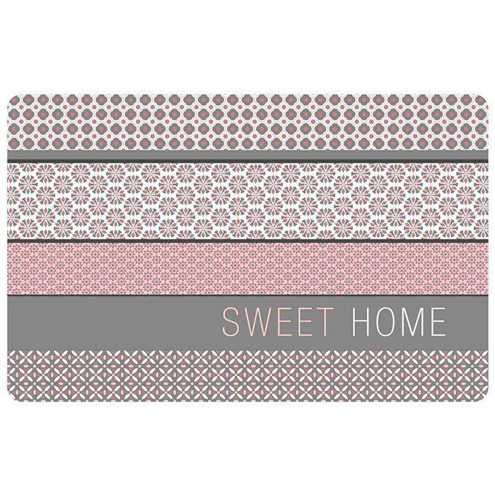 Set de table - DECORLINE - Damara - 28.5 x 44 cm - Polypropylène opaque - Rose