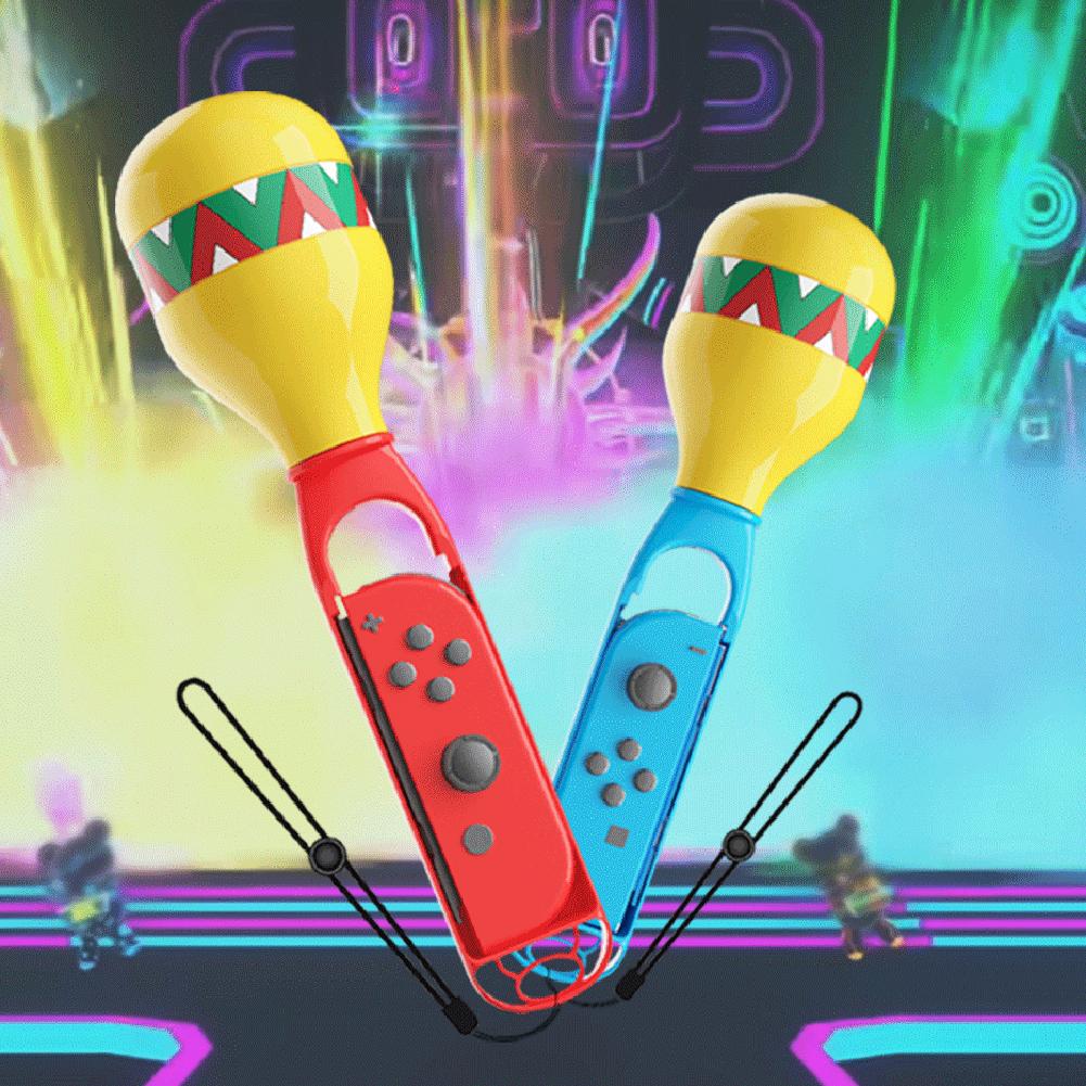 For Nintendo Switch Hand Grip Suitable for Samba De Amigo Party Central Professional Handle Body Sense Gaming Handle Grip