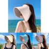 Summer Sun Protection Hat With Large Brim Lightweight Ice Silk For Outdoor Women