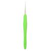 2pcs Soft Grip Handle Iron Metal Crochet Hook for Sewing Crafts 0.5mm 0.75mm