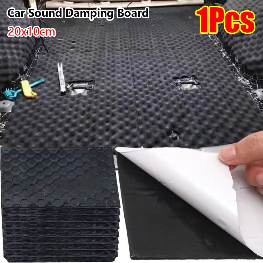 1Pcs Butyl Rubber Composite Butyl Rubber Damping Board Noise Insulation Mat for Car Door Trunk Hood