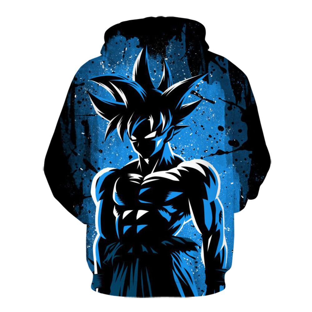 Móda pro fanoušky DRAGON BALL Grafická mikina Outdoorový sport Cosplay Pulovry Mikina s kapucí Cosplay kostým 8 barev