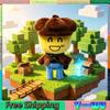 New Roblox Detective Noob Plush Toy Forsaken Game Peripheral Plush Doll Home Ornament Collection Birthday Gift For Fans