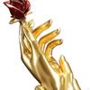 Hand Rose Statue Resin Figurine Gift Collection Delicate Home Decor Aesthetic Sculpture Tabletop