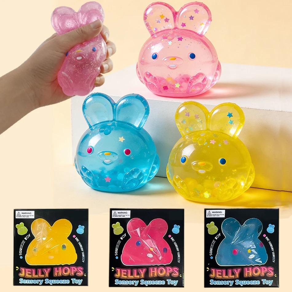 Ice Cream rabbit Squishy Toys Summer Slow Rebound Stress Ball Anxiety Stress Relief Sensory Nee Doh Toys Birthday Gifts