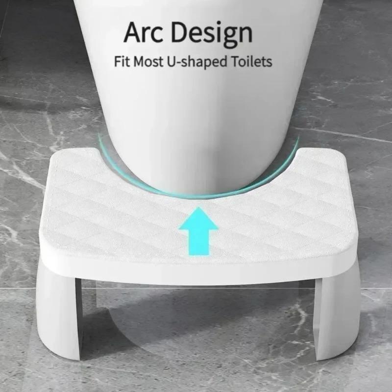 1PC Bathroom Special Squat Stool Portable Thickened Bathroom Foot Stool Removable Non-Slip Adult/Children Toilet Seat Stool