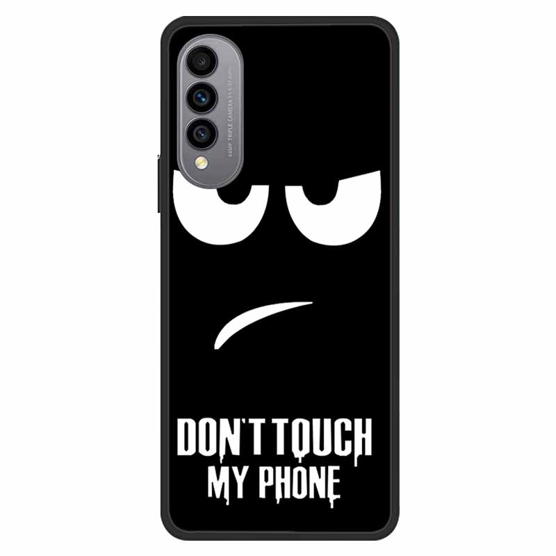 For WIKO T50 Case T 50 Soft silicone TPU Back Cover For Wiko T50 W-P861-01 W-P861-02 Phone Case WikoT50 Black Protective Painted