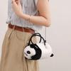 Cute Red Panda Cylinder Bag Women's Hair Bag New Versatile Pillow Bag Single Shoulder Crossbody Handbag