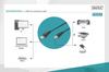 Kabel drukarkowy DIGITUS USB 2.0 A/M - B/M, 1,8m czarny