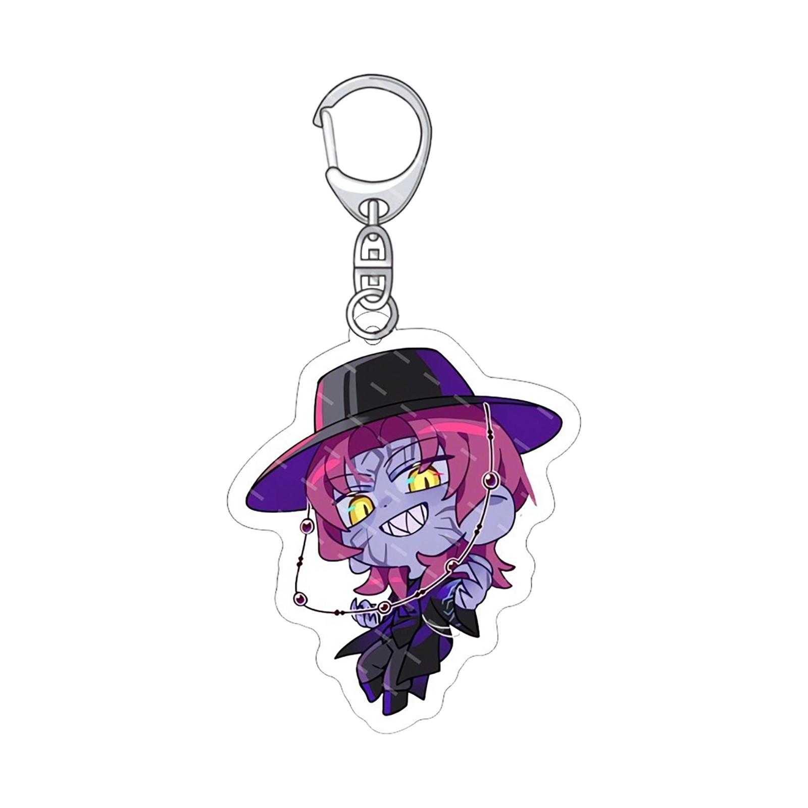 

Периферийный акриловый брелок для ключей в стиле корейского аниме от Netflix One Size