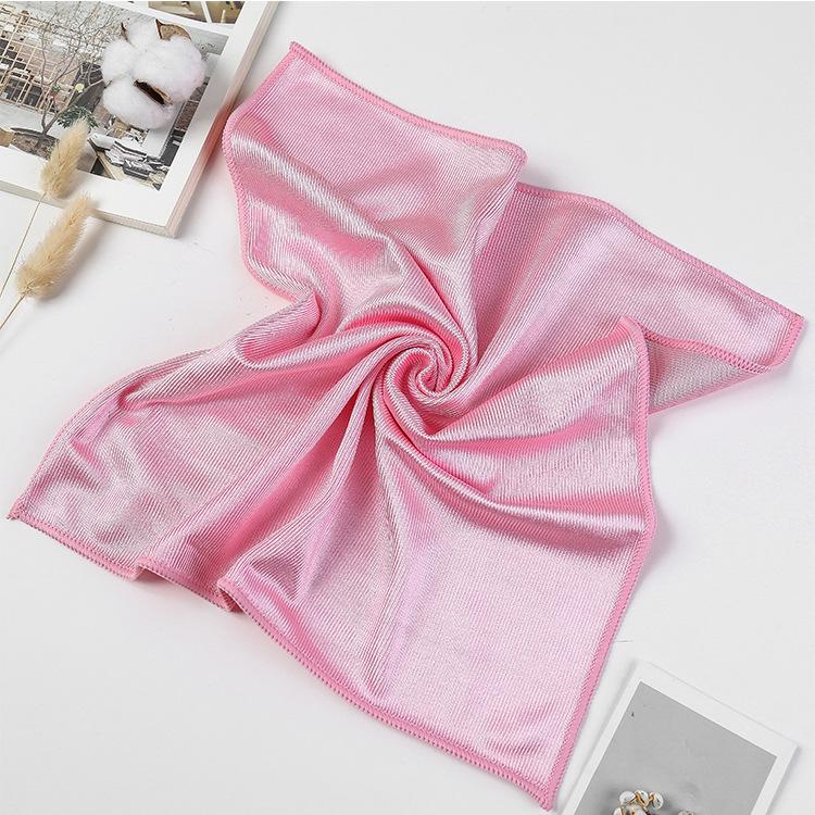 1Pc Microfiber Glass Cleaning Towel No Trace No Lint Rag Mirror Cleaning Cloth Cleaning Towe Wipe Glass Cloth